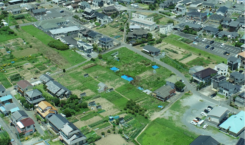 日立エリアでは希少な平坦な大型分譲地