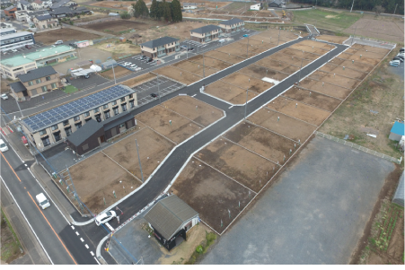 茨城県内で約800区画の土地保有